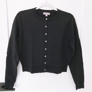 J. Crew New Jackie cardigan in Premium Ultra-fine Cotton - M